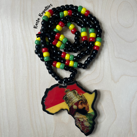 Royal Unity: Alpha & Omega Rasta Medallion
