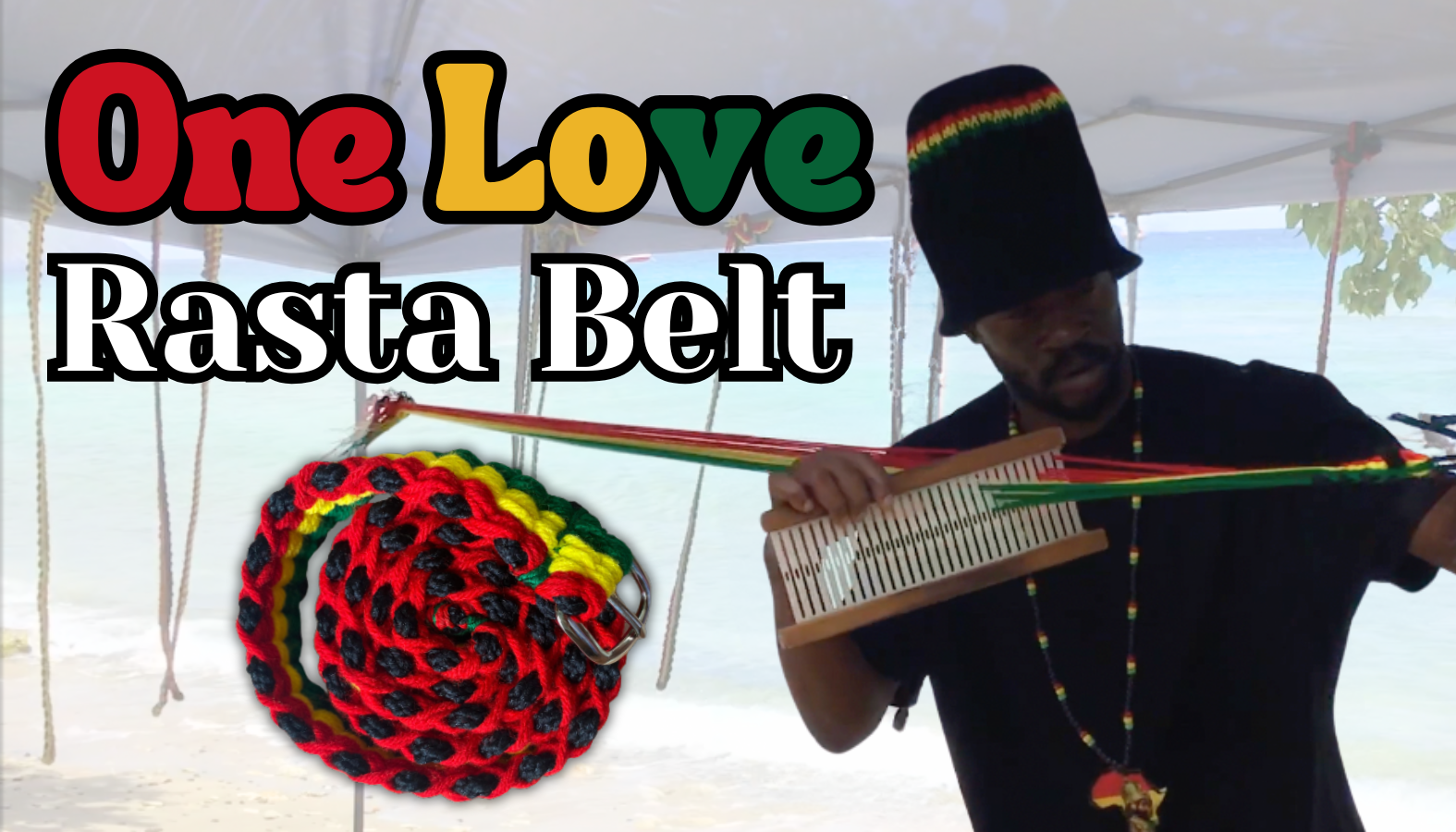 Load video: weaving belts