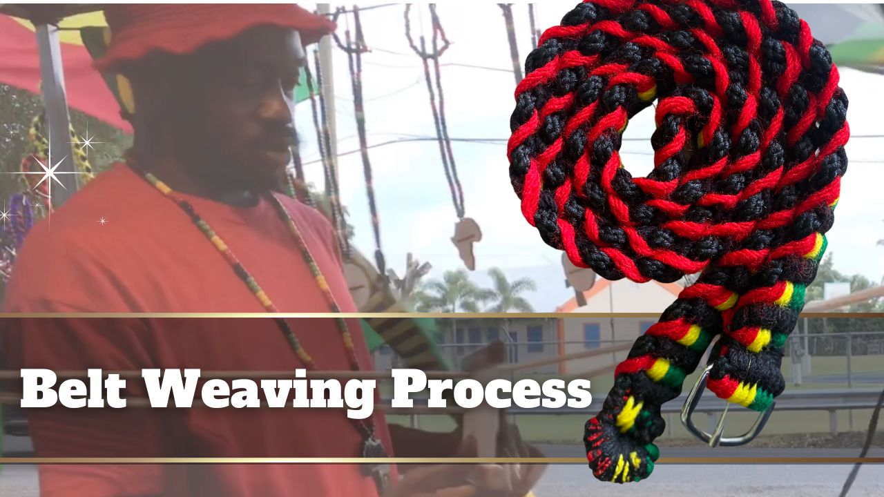 Load video: weaving belts