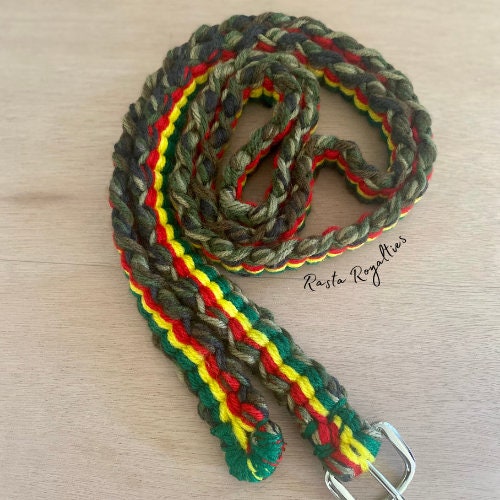 Rasta Camo Belt