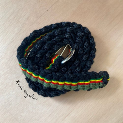 Militant Green Rasta Belt