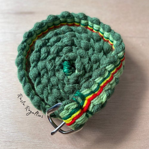 Mint Green Rasta Belt