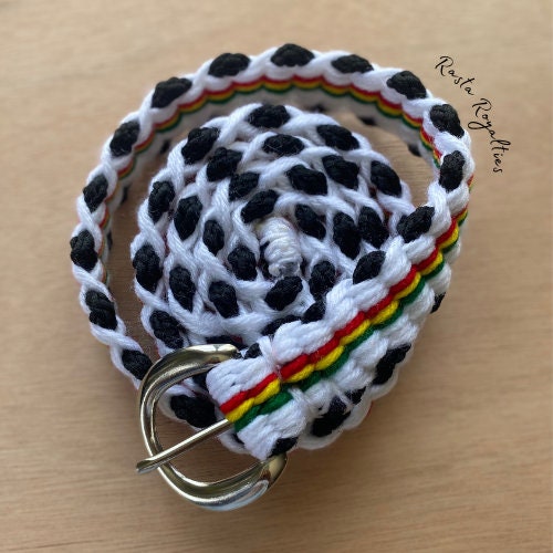 White Kush Rasta Belt