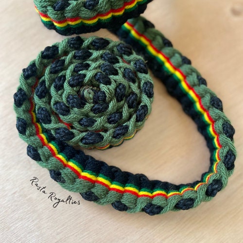 Militant Green Rasta Belt