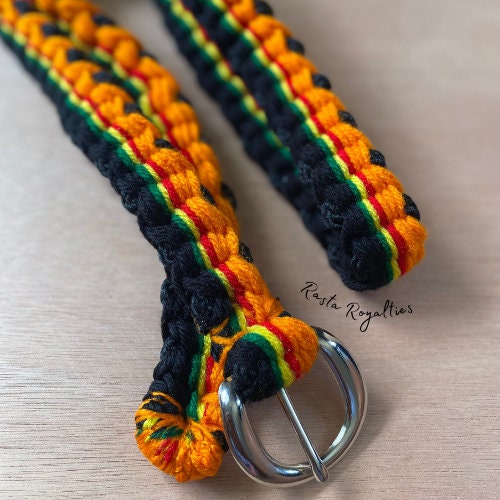 Orange Kush Rasta Belt